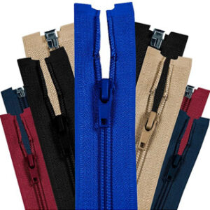 Zíper Destacável de Nylon 60cm N°3 - 5 unidades