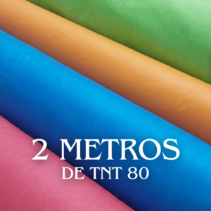 TNT Liso Gramatura 80 | 2 metros x 1,40m (largura x comprimento) | 100% polipropileno