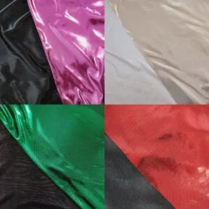 Tecido Lurex Laminado por Metro x 1,40m de Largura 100% Poliester Festa Fantasia Cosplay